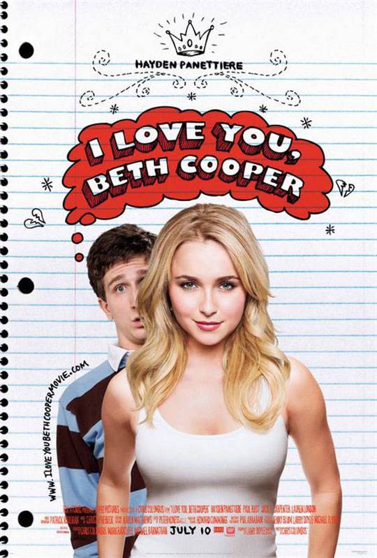 I Love You, Beth Cooper Large Poster