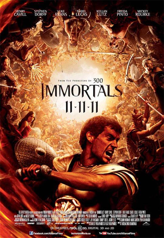 Immortals Large Poster