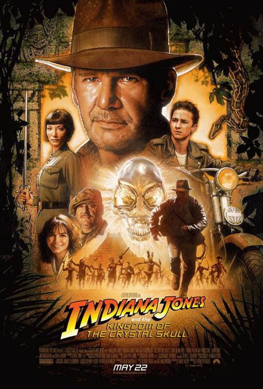Indiana Jones and the Kingdom of the Crystal Skull Large Poster