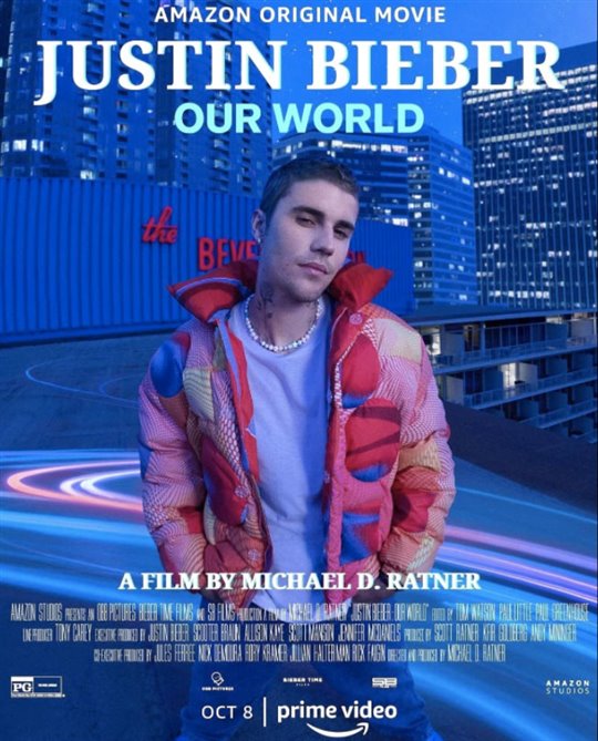 Justin Bieber: Our World (Prime Video) Large Poster