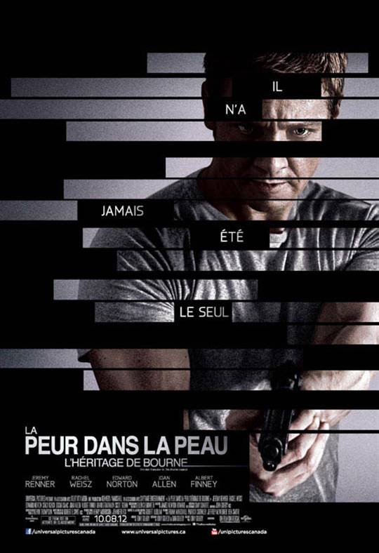 La peur dans la peau : L'héritage de Bourne Large Poster