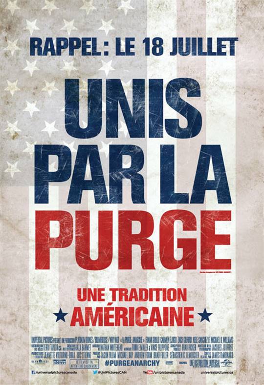 La purge : Anarchie Large Poster