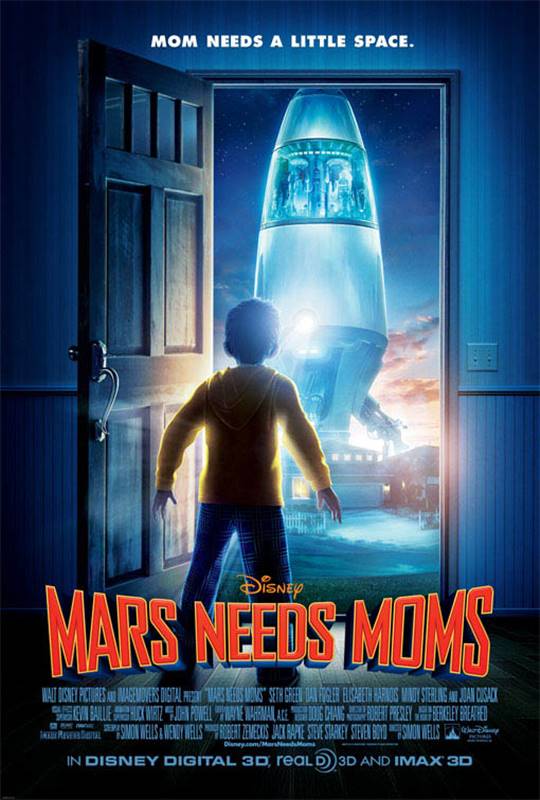 Mars Needs Moms Large Poster