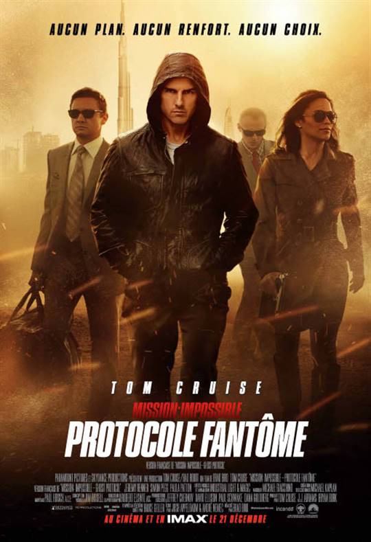 Mission: Impossible - protocole fantôme Large Poster