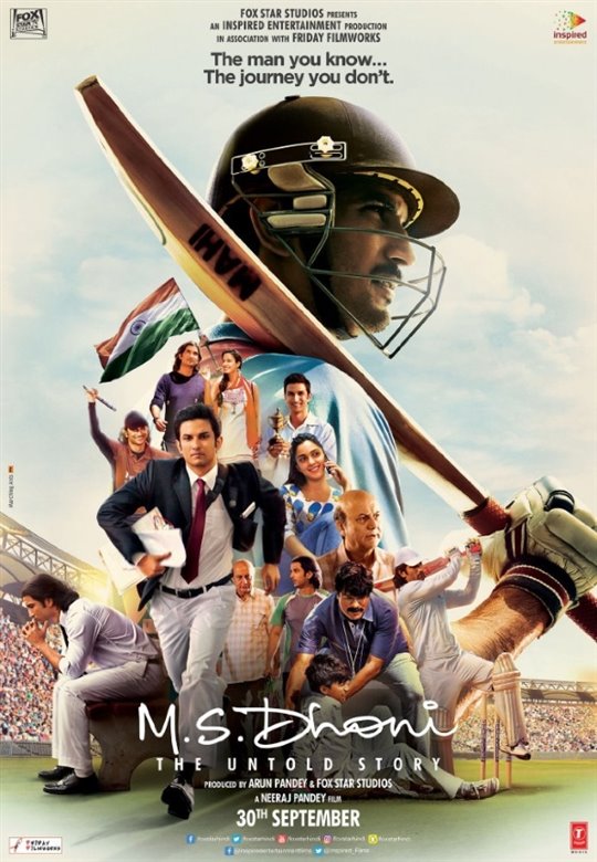M.S. Dhoni: The Untold Story Large Poster