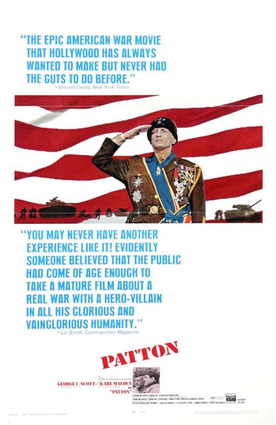 Patton Large Poster