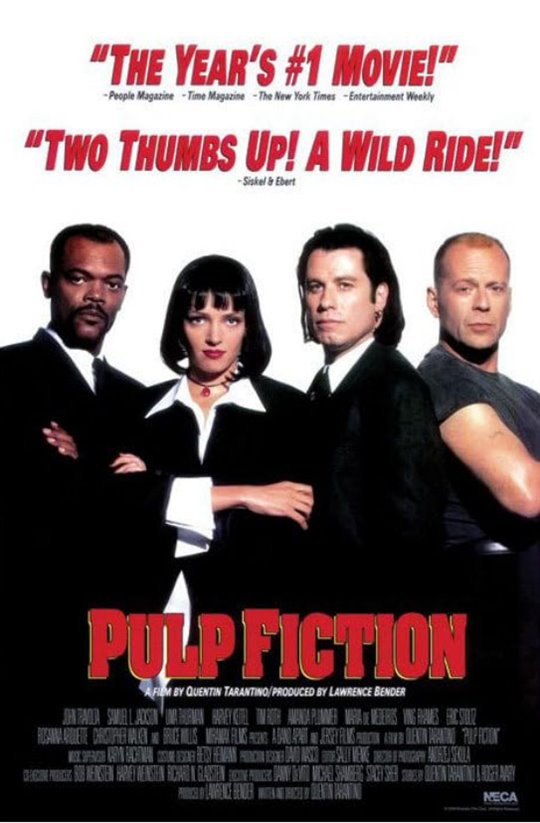 Pulp Fiction Large Poster