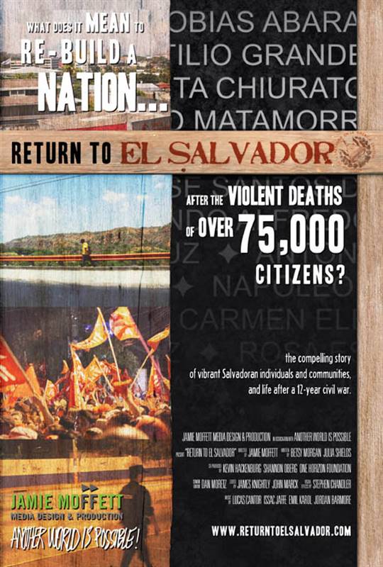 Return to El Salvador Large Poster