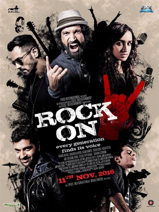 Rock On 2 Large Poster