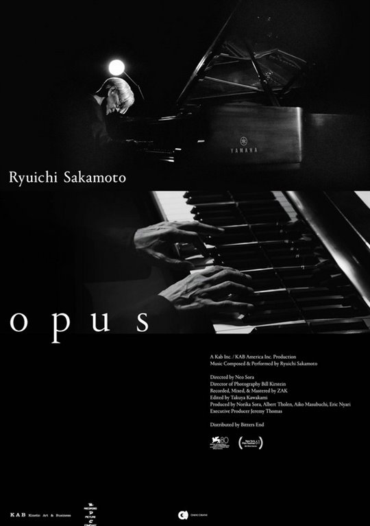 Ryuichi Sakamoto: Opus Large Poster