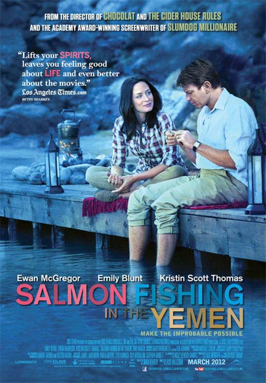 Salmon Fishing in the Yemen Large Poster