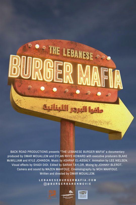 The Lebanese Burger Mafia Large Poster