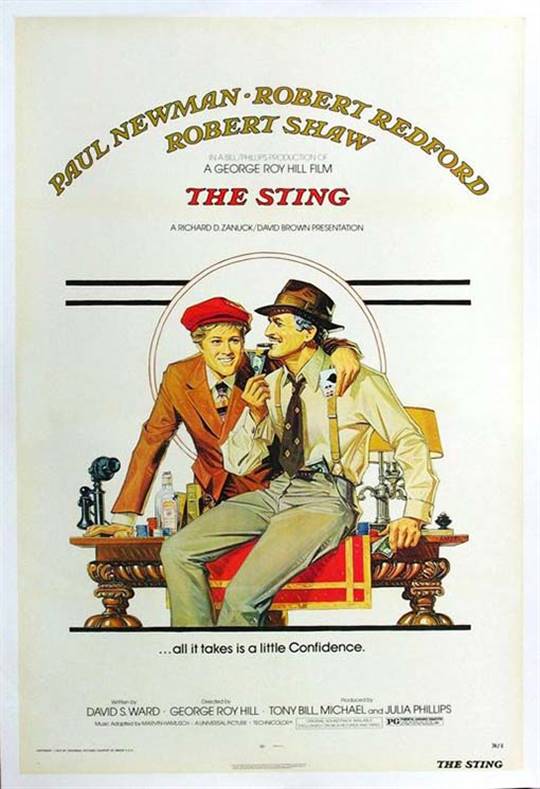 The Sting (1973) Large Poster