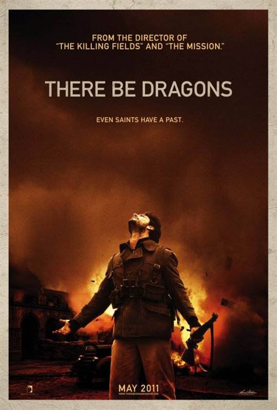 There Be Dragons Large Poster