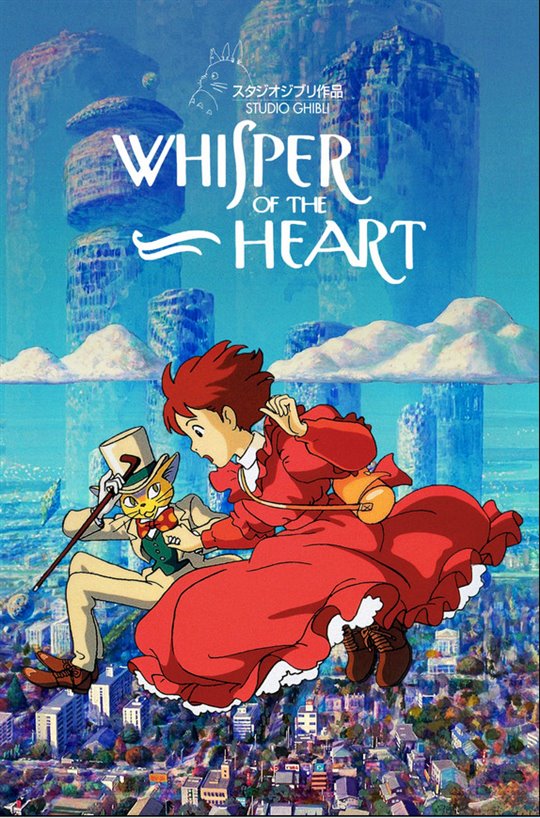 Whisper of the Heart (Subtitled) movie large poster.