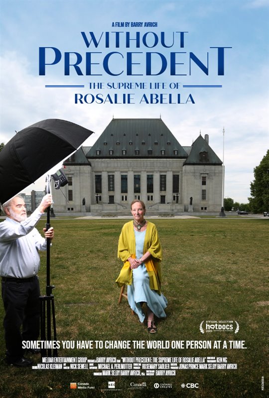 Without Precedent: The Supreme Life of Rosalie Abella Large Poster