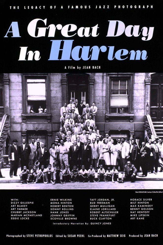 A Great Day in Harlem Large Poster