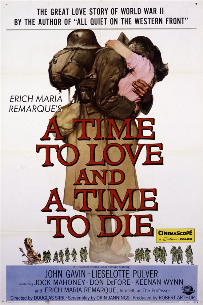 A Time to Love and a Time to Die (1957) Poster