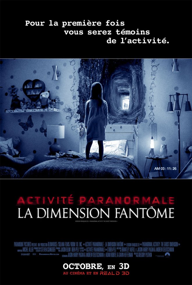 Activité paranormale : La dimension fantôme Large Poster