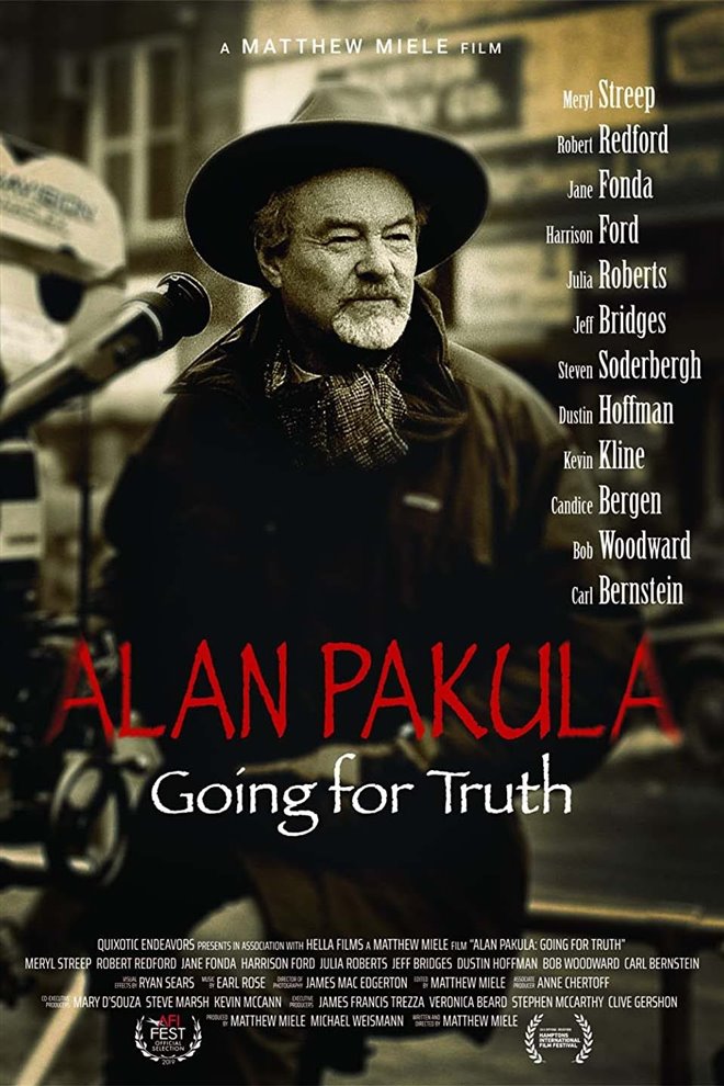 Alan Pakula: Going for Truth Large Poster