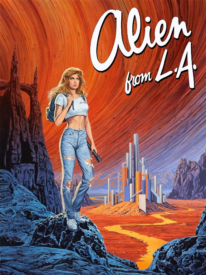 Alien From L.A. Movie Poster