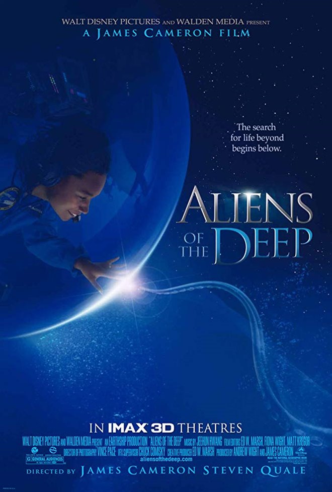Aliens of the Deep Large Poster