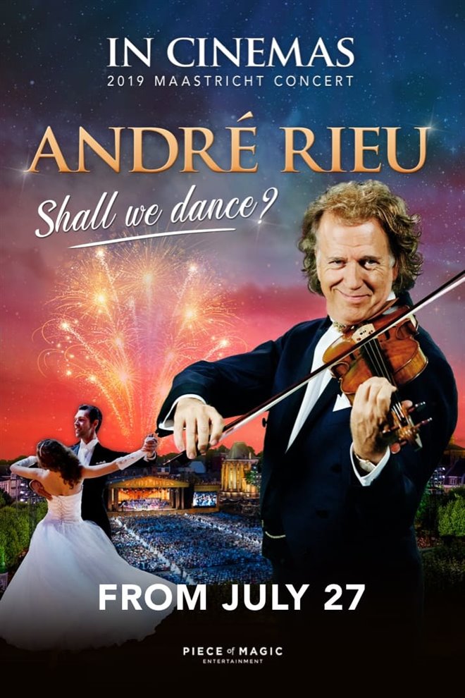 André Rieu's 2019 Maastricht Concert - Shall We Dance? Large Poster