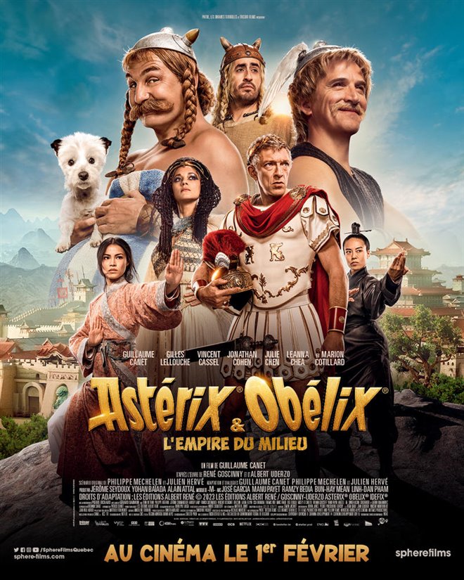 Asterix & Obelix: The Middle Kingdom Poster