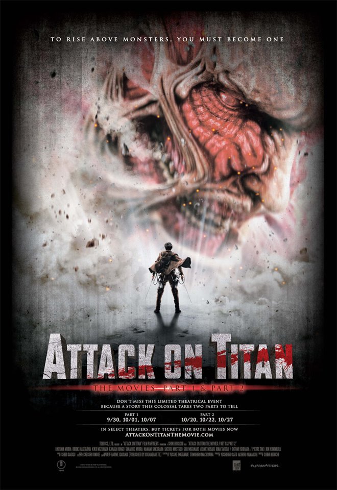 Attack On Titan The Movie Part 1 Movie Poster