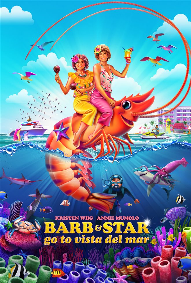 Barb & Star Go to Vista Del Mar Large Poster