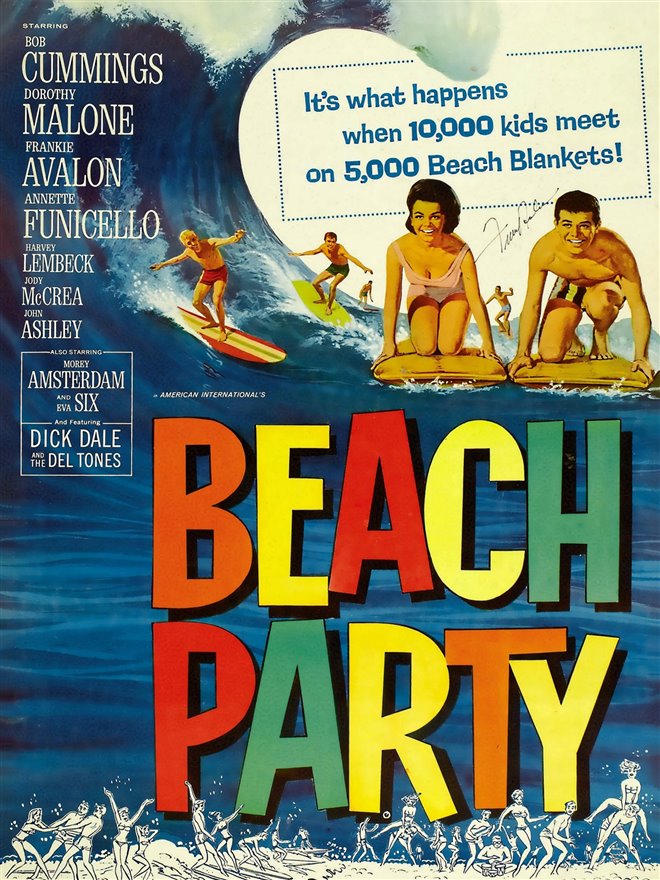 Beach Party Poster