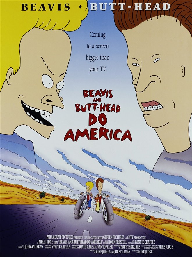 Beavis and Butt-Head Do America Large Poster