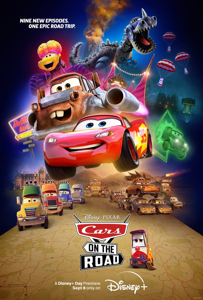 Cars on the Road (Disney+) Large Poster