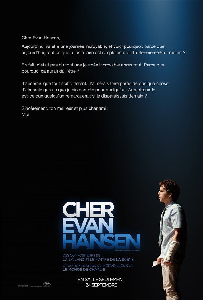 Cher Evan Hansen Large Poster