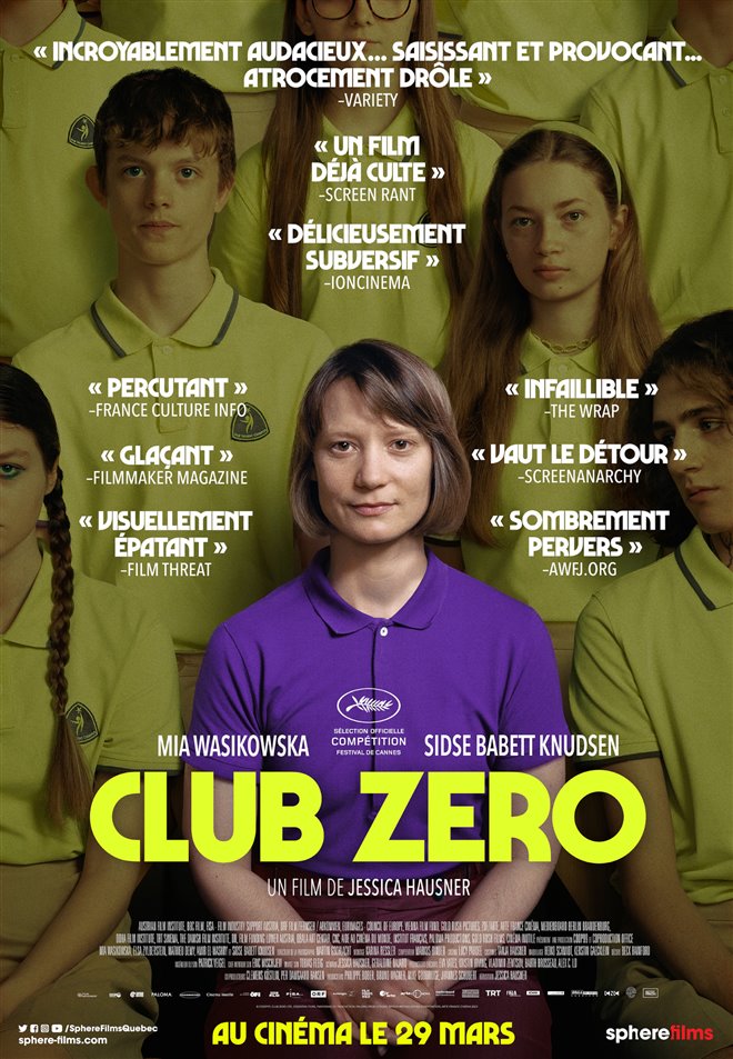 Club Zéro (v.o.a.s.-t.f.) Poster
