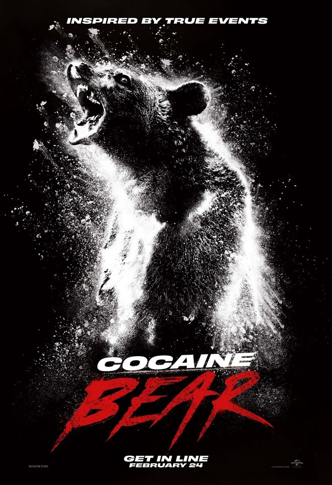 Cocaine Bear Large Poster