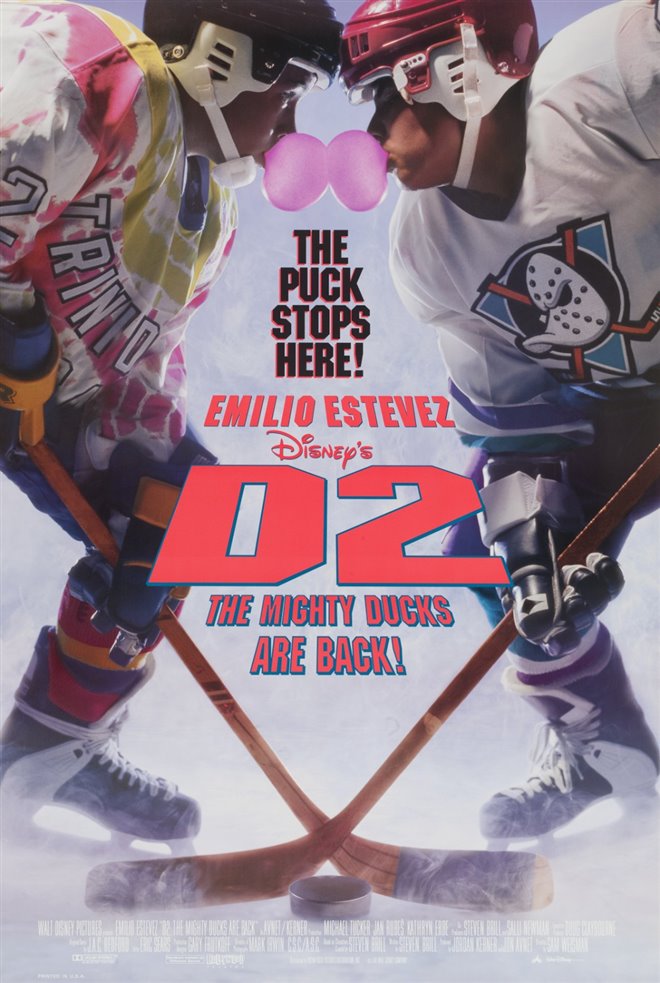D2: The Mighty Ducks Poster