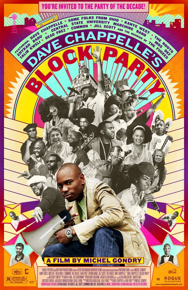 Dave Chappelle's Block Party Large Poster
