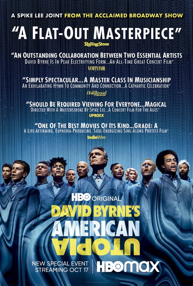 David Byrne's American Utopia Large Poster