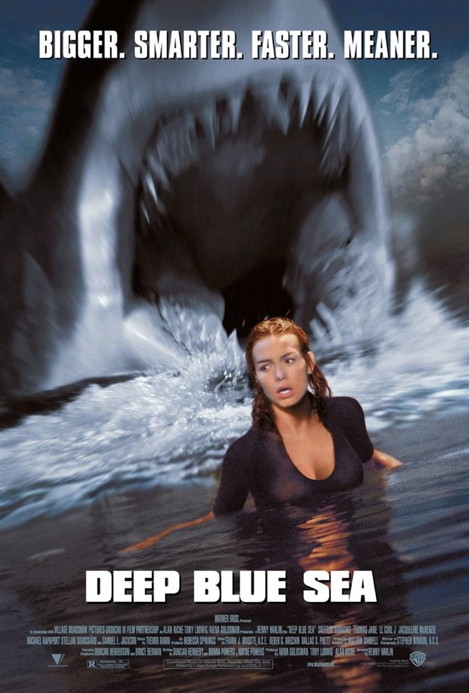 Deep Blue Sea Large Poster