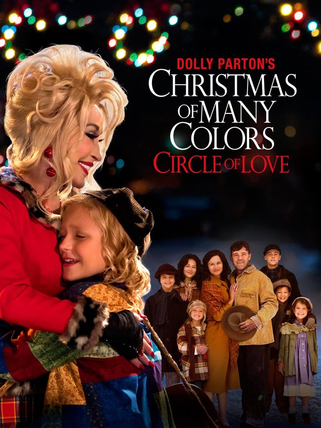 Dolly Parton's Christmas of Many Colors Circle of Love movie large poster.