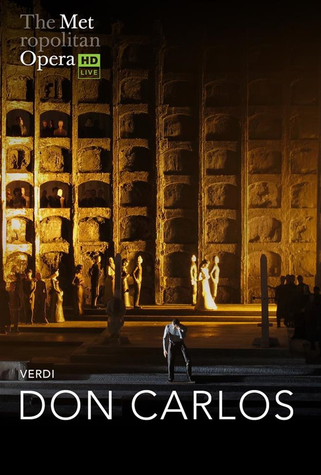 Don Carlos - Metropolitan Opera Large Poster