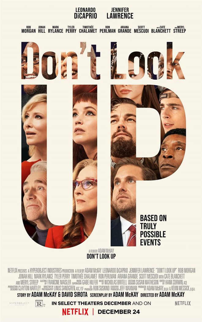 Don't Look Up (Netflix) Poster