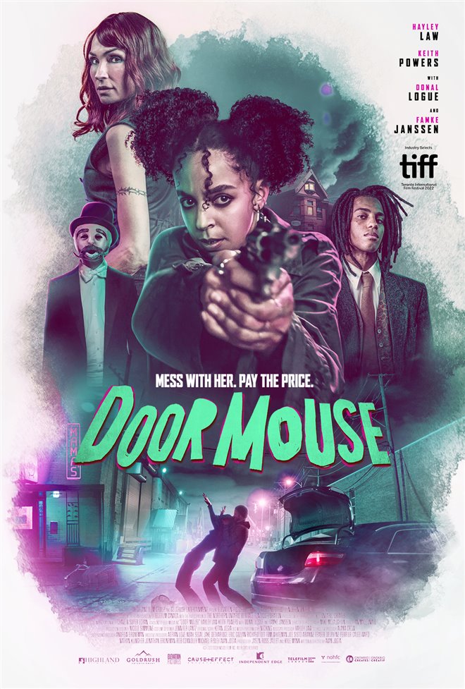 Door Mouse Large Poster