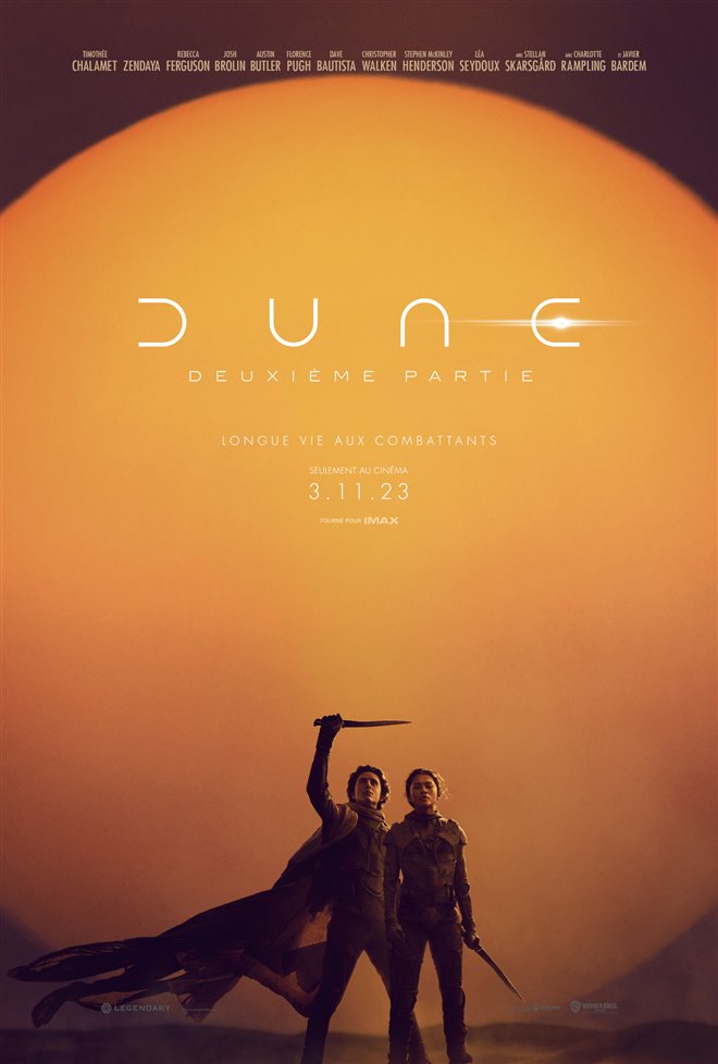 Dune : Deuxième partie Large Poster