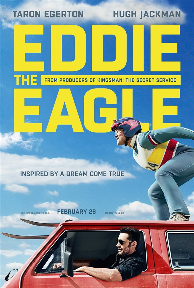 Eddie l'aigle Poster