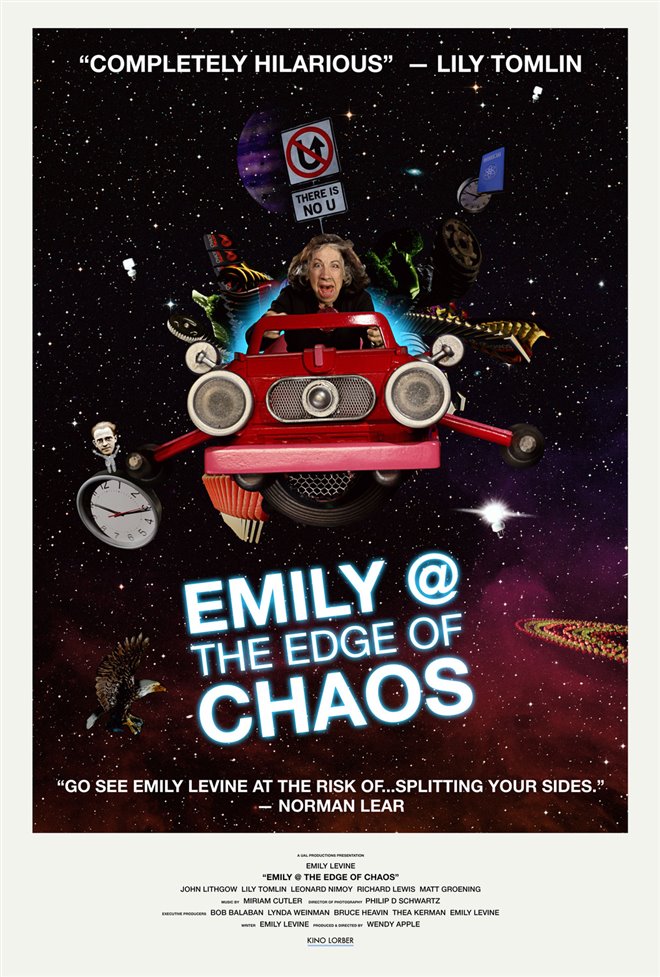 Emily @ the Edge of Chaos Large Poster