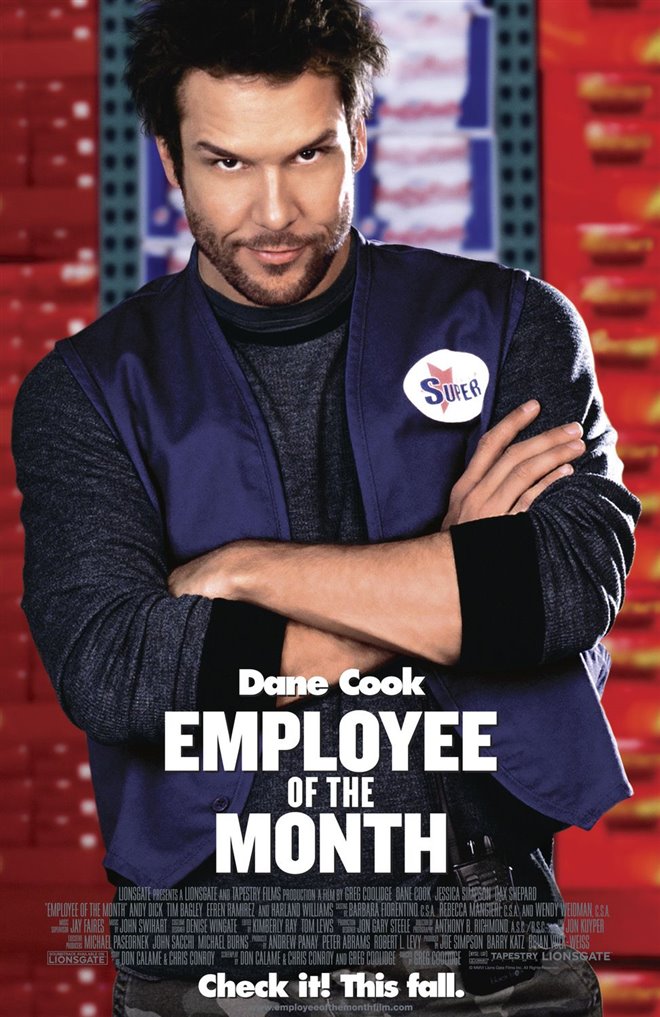 Employee of the Month Large Poster