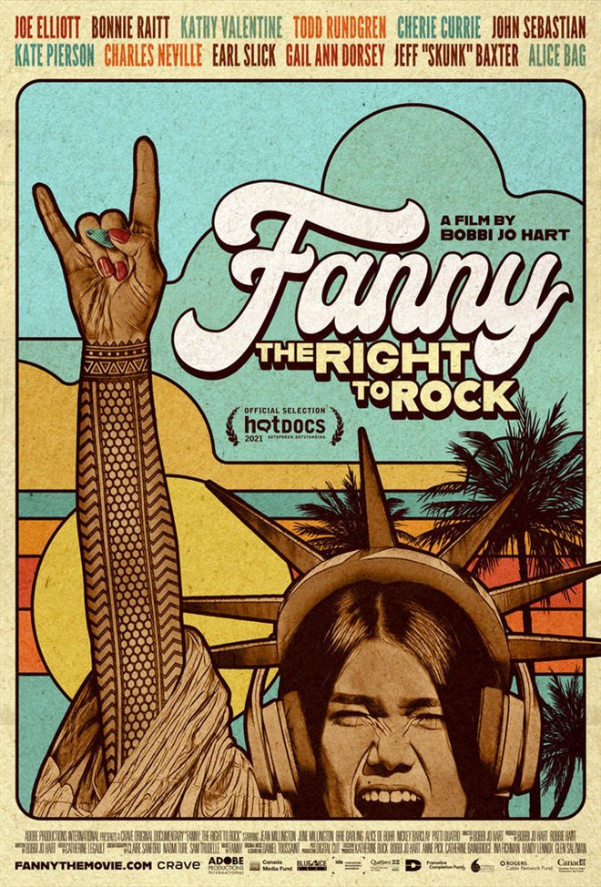 Fanny: The Right to Rock (v.o.a.s-t.f.) Large Poster