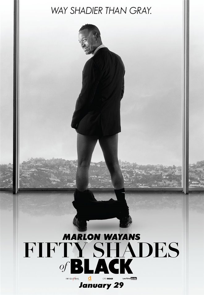 Fifty Shades of Black (v.o.a.) Large Poster